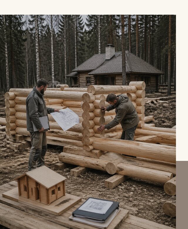 Проектирование и строительство домов из бревна в Бузулуке